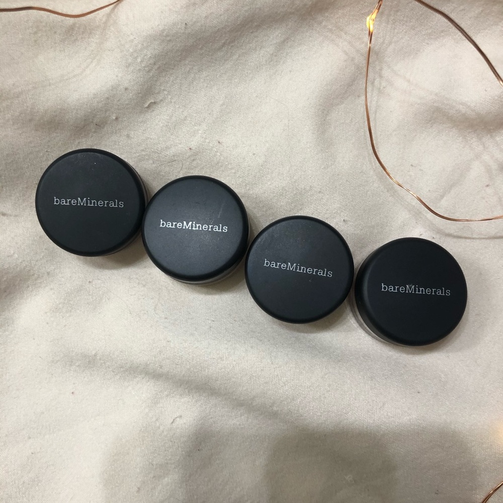 4 bareMinerals single pot eyeshadows
